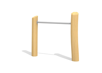 Reck 1-teilig Holz-Metall