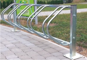 Fahrradständer für 5 Fahrräder Ansicht 3