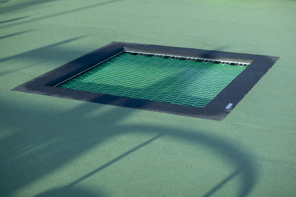 Quadratisches Trampolin (150 cm) Ansicht 5