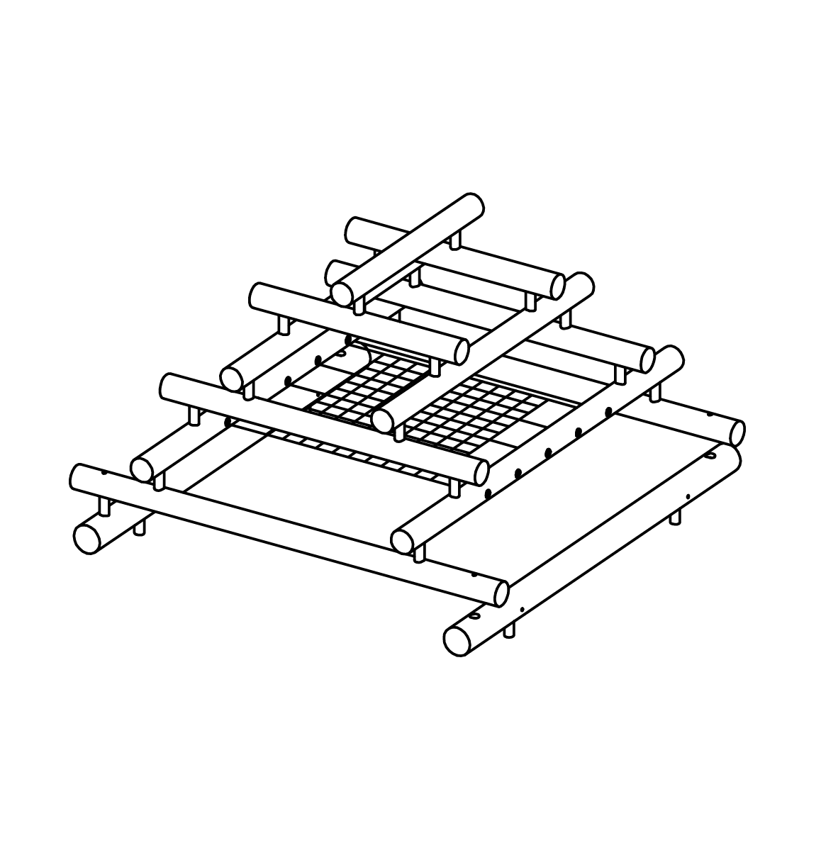 Große Kletterpyramide, Richter Spielgeräte
