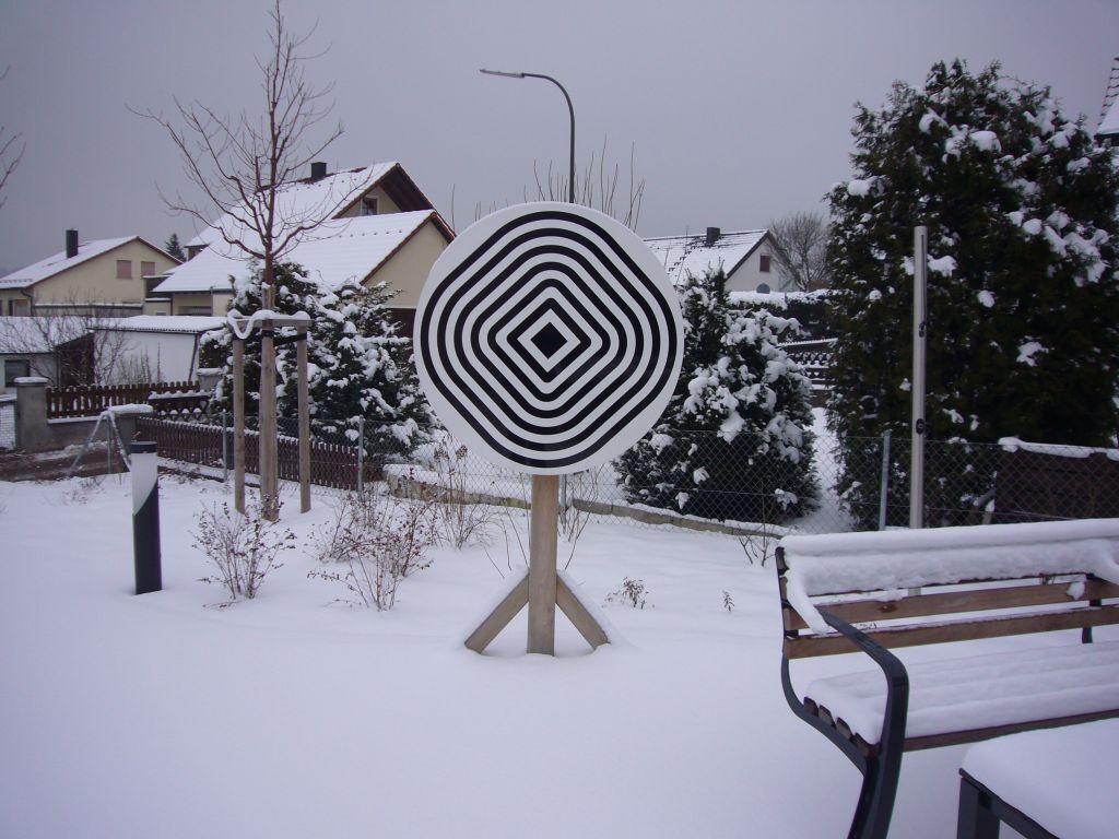 Rotierende Scheibe: Pulsation Ansicht 3