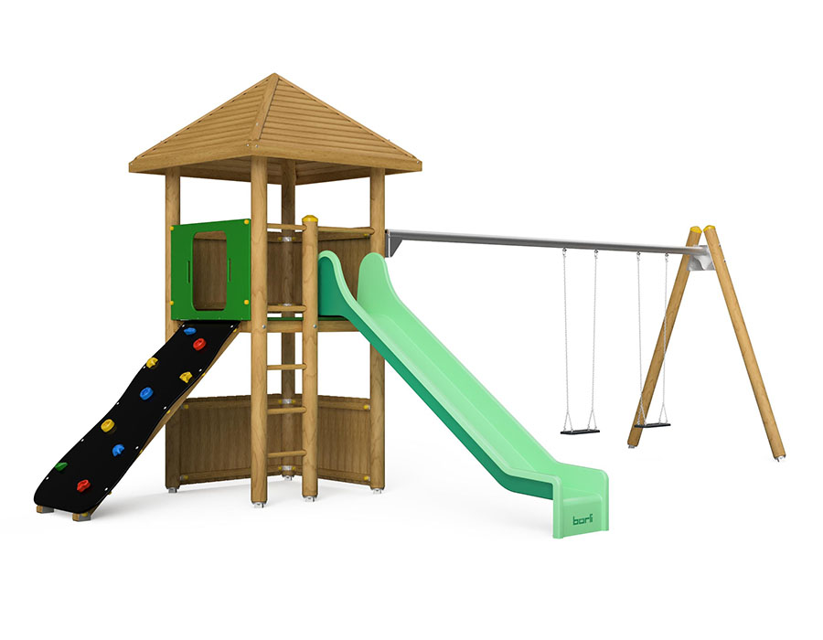Spielturm-Kombination, Bürli