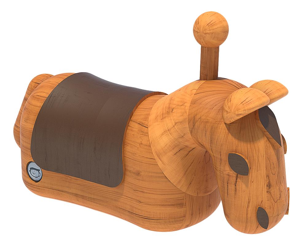 Federtierkörper Pony