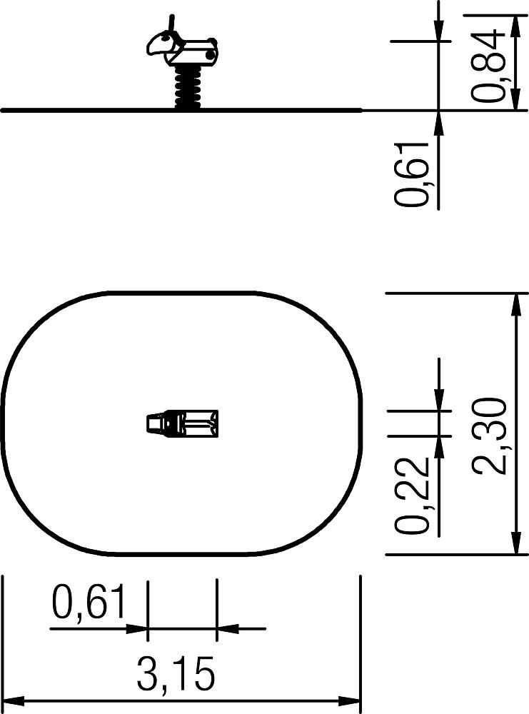 Federwippe Lamm Ansicht 5