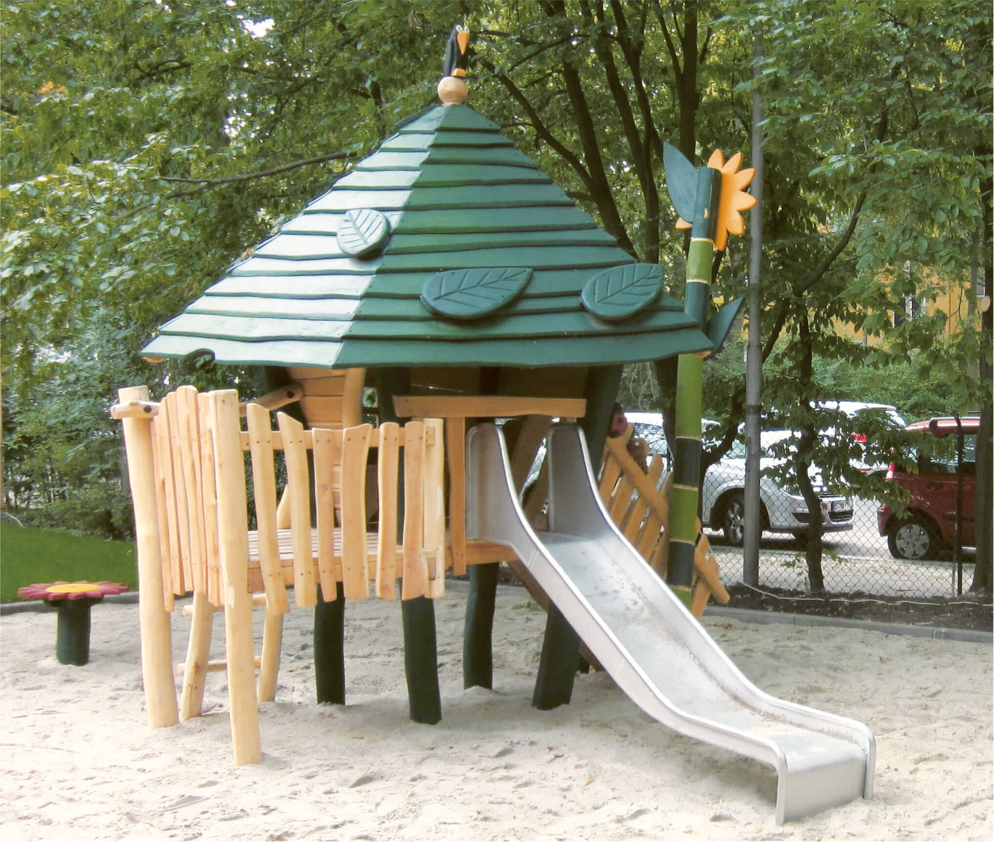 Spielhaus Blätterwald Ansicht 4