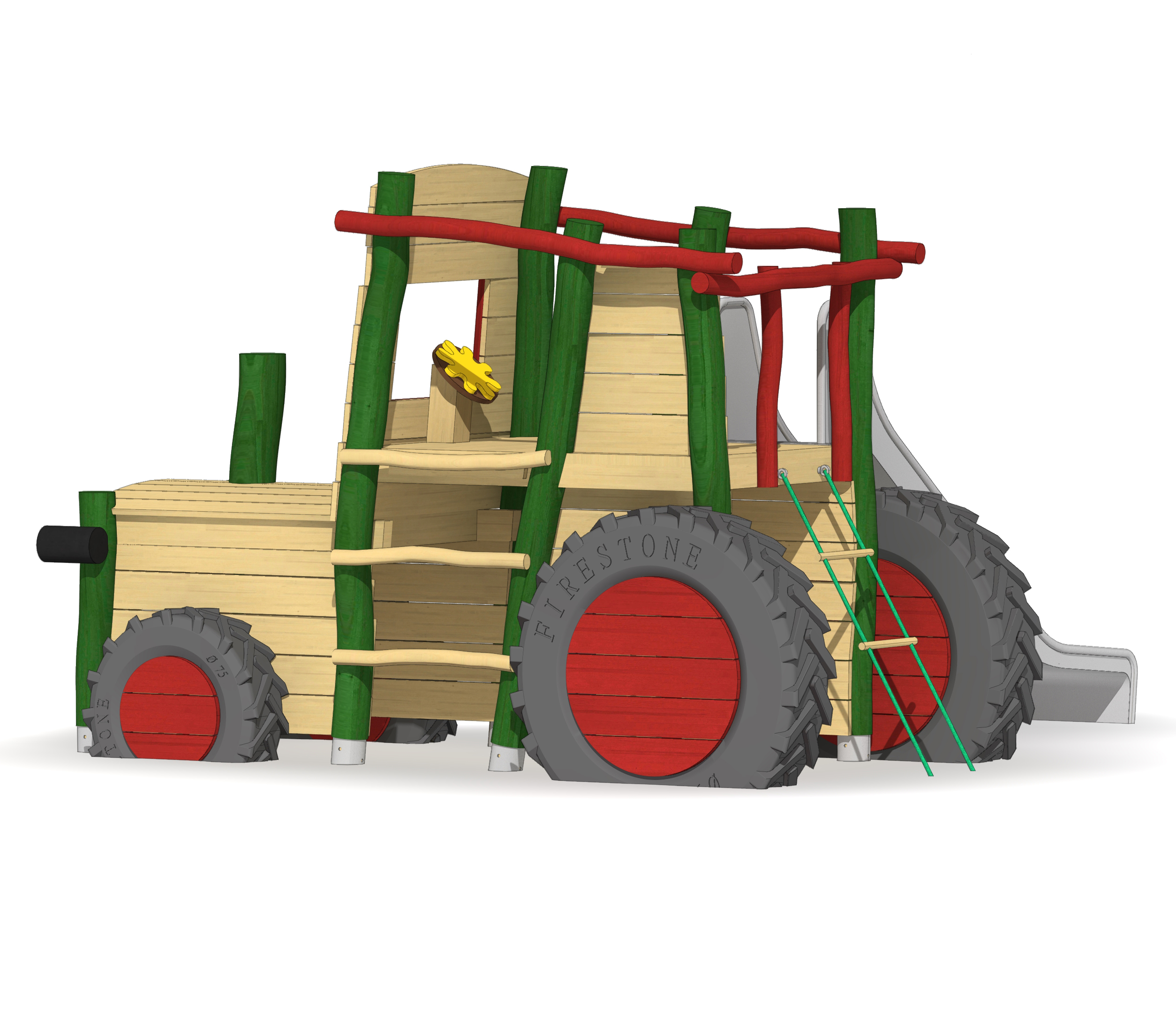 Spieltraktor Bingen Ansicht 4