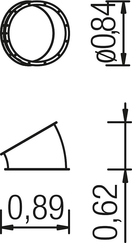 Kriechtunnel Bogen 30° Ansicht 4