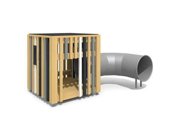 bimbox Spielwürfel MINH mit Kriechröhre
