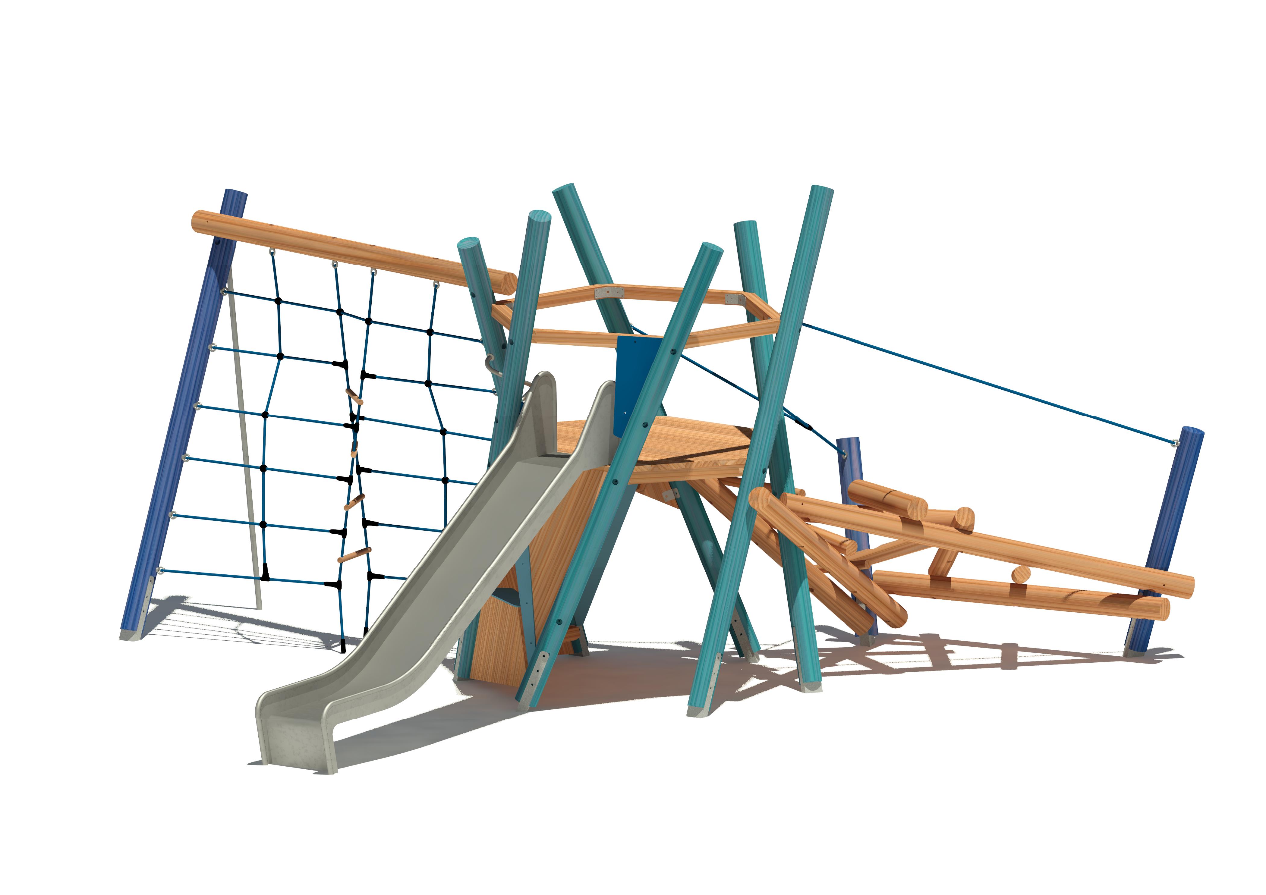 Spielturm Fiasko Mammolo 1650 Ansicht 2
