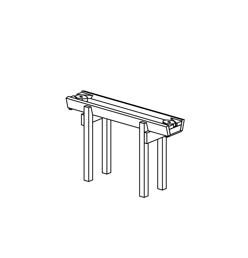 Wasserrinne massiv, Richter Spielgeräte