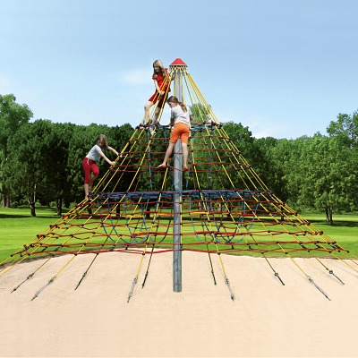 Huck Seilspielgeräte Cheops-Pyramide „Midi“, Sport-Thieme
