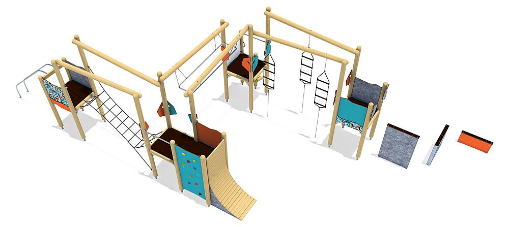 Spielanlage Urban Climbing Ansicht 5