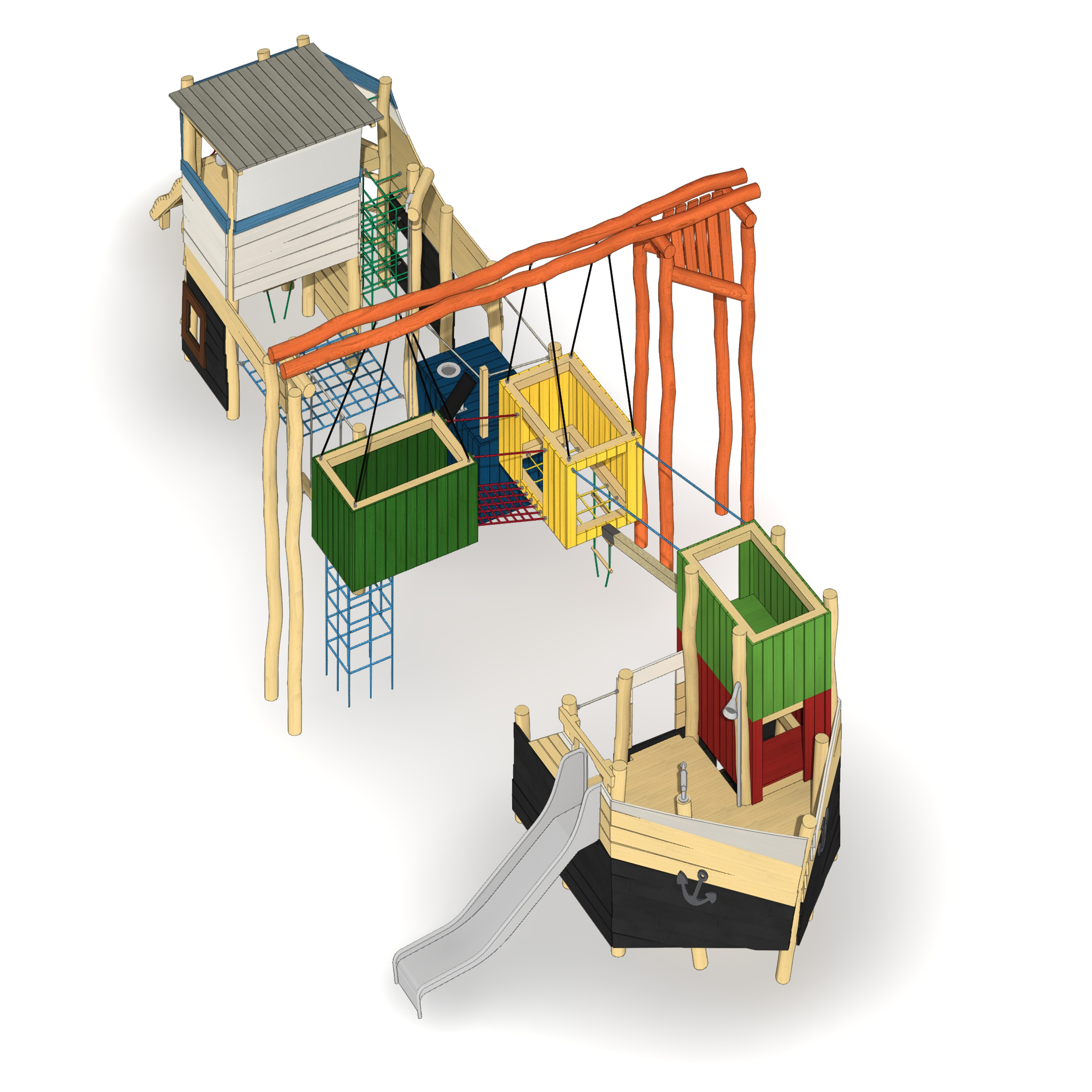 Containerschiff Ansicht 2