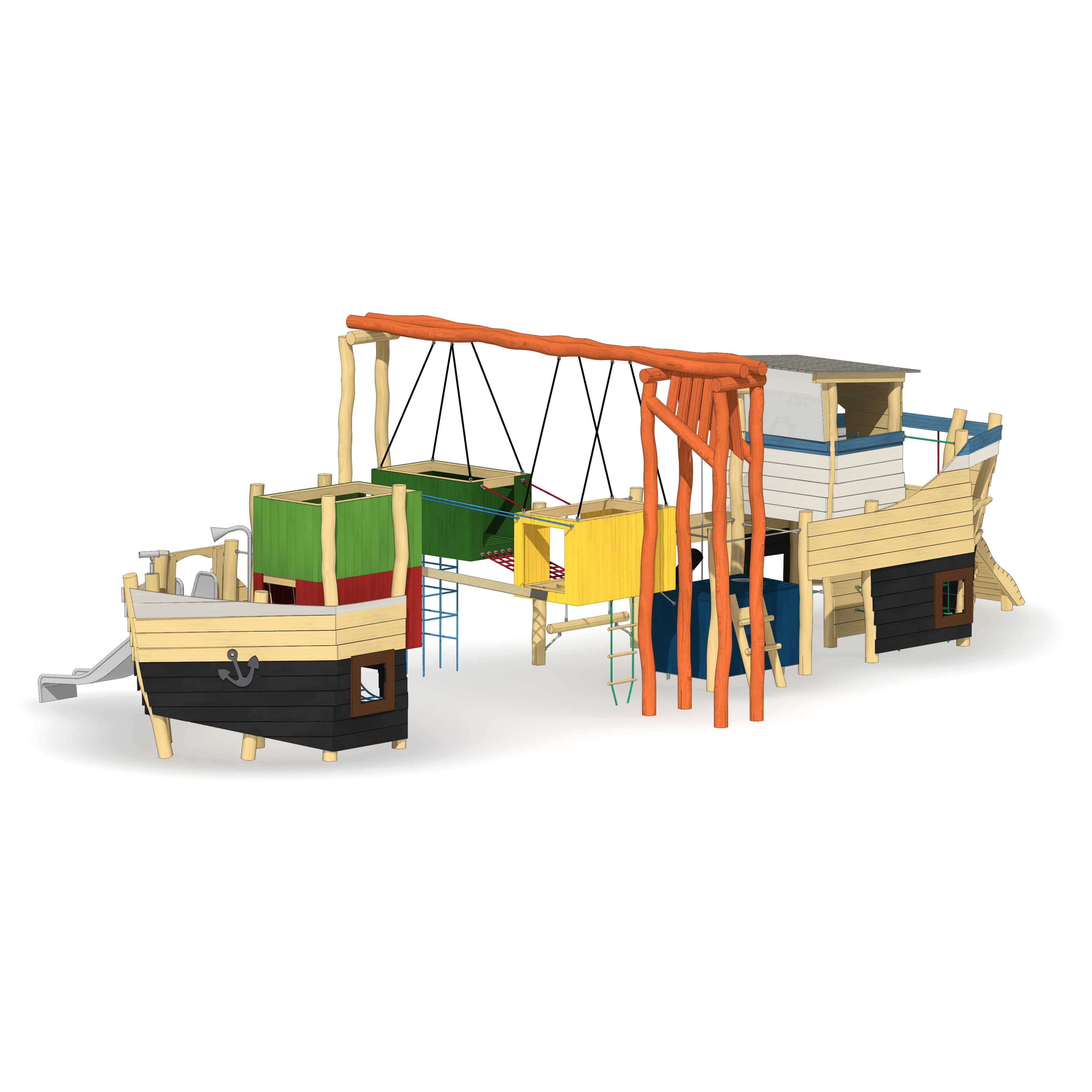Containerschiff Ansicht 5