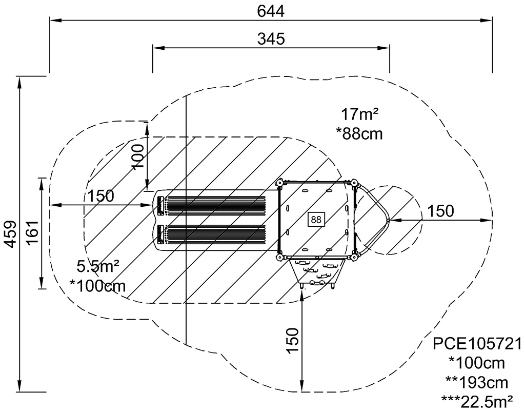 1-Turm-Spielanlage Performer PCE105721 Ansicht 4