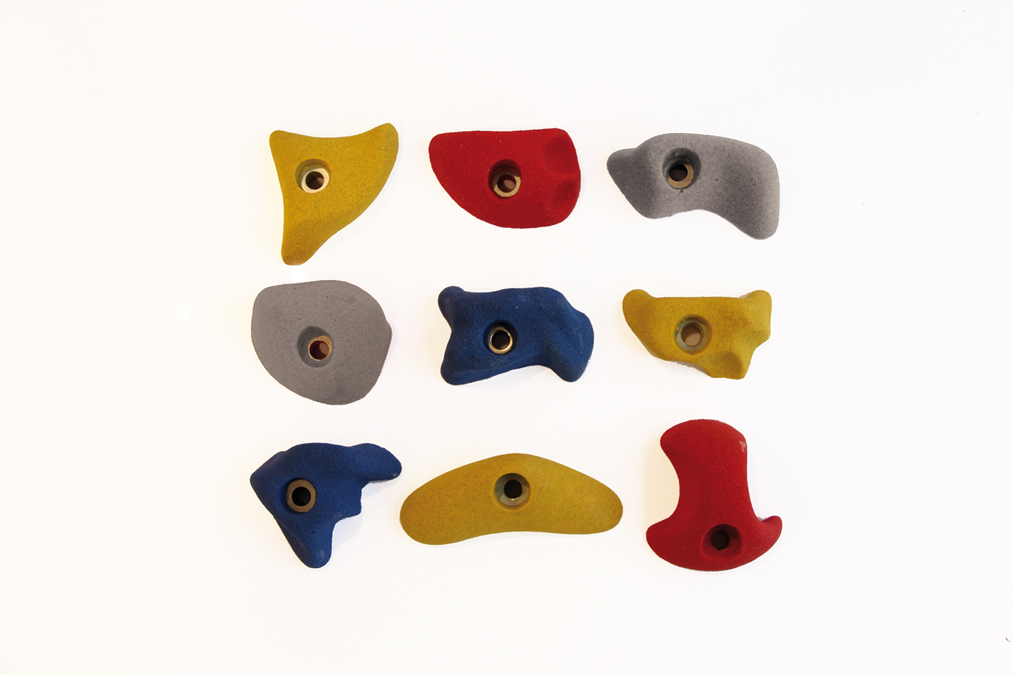 Klettergriff, Größe S ca. 4-7 cm, Farbe: Gelb, Maier Spielplatzgeräte