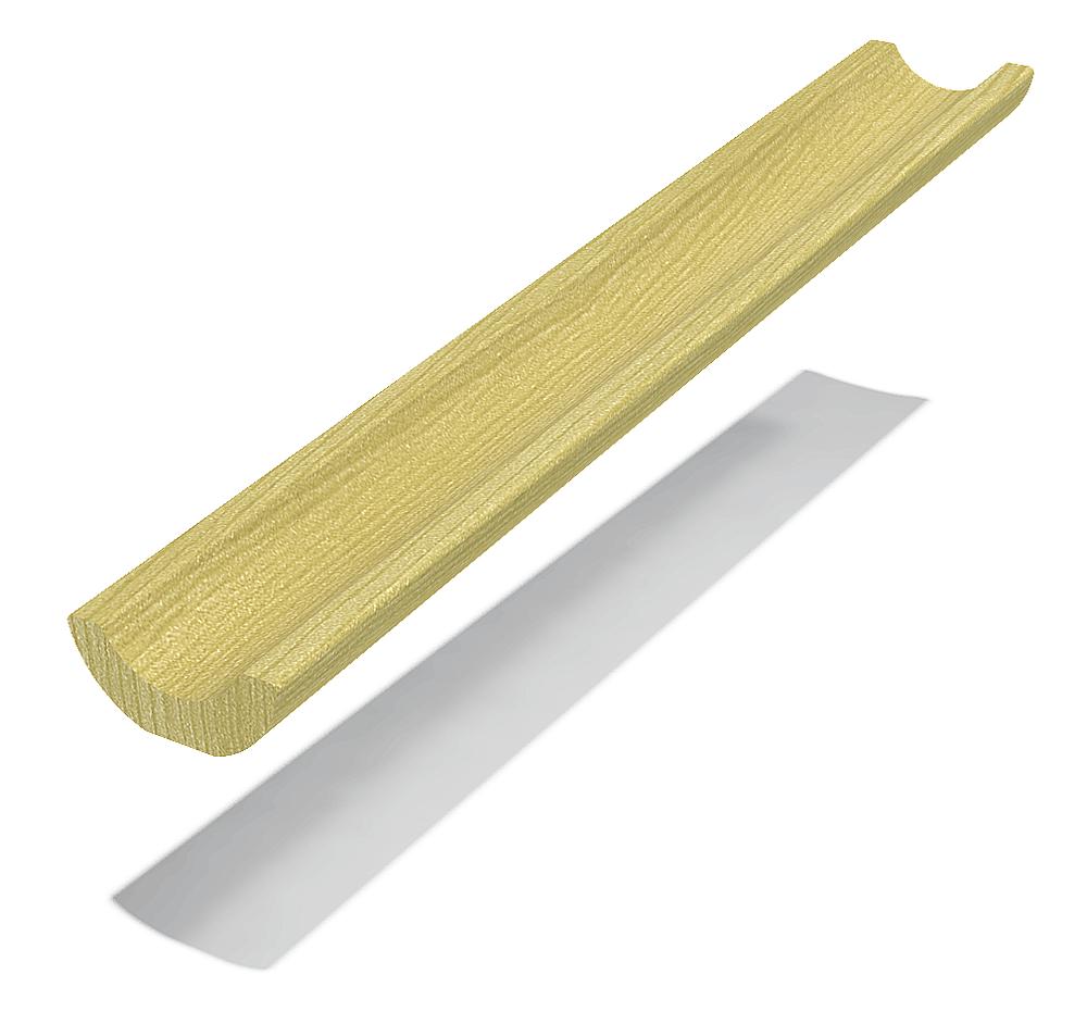 Holzrinne lfm., eibe