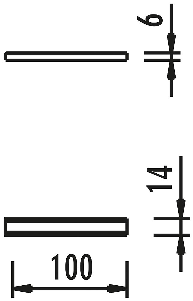 Holzrinne lfm. Ansicht 5