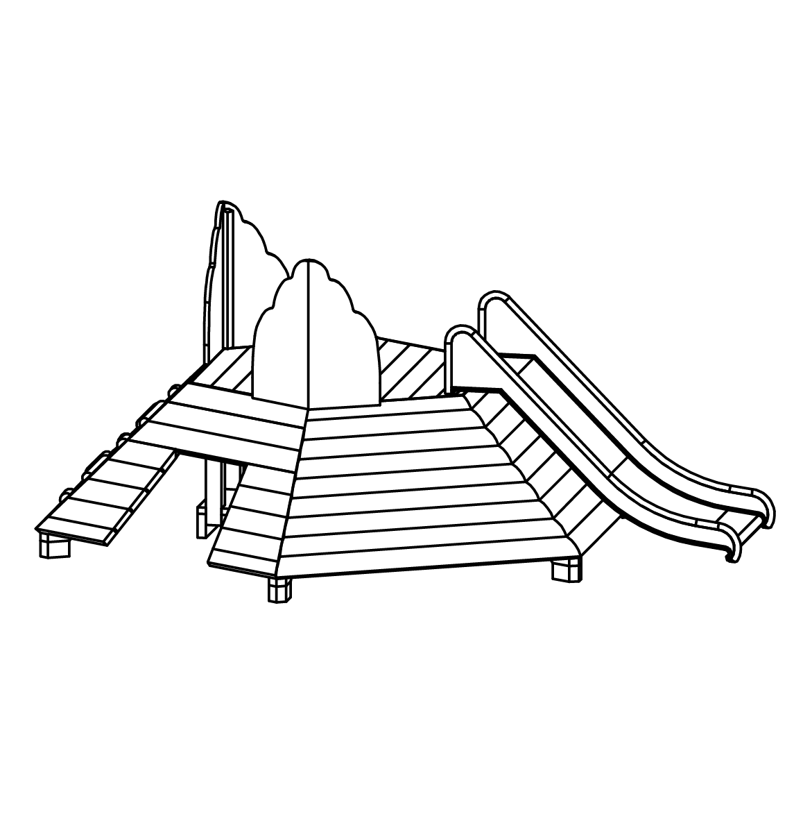 Kleiner Berg mit Höhle, Richter Spielgeräte