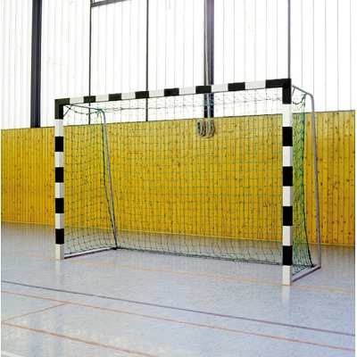 Sport-Thieme Handballtor in Bodenhülsen stehend mit anklappbaren Netzbügeln, 3x2 m, Sport-Thieme