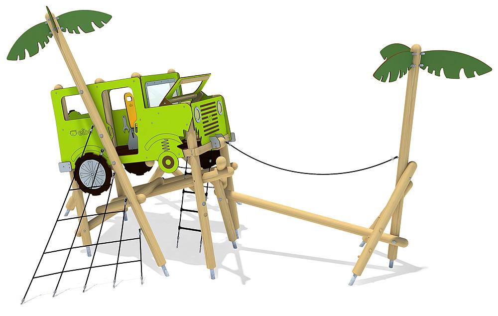 Spielanlage Geländewagen, eibe