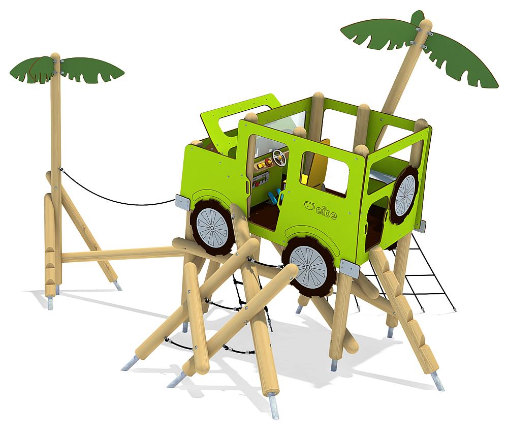 Spielanlage Geländewagen Ansicht 4
