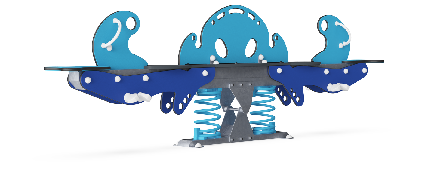 Vierer-Wippe Oktopus mit Plattform M181 Ansicht 6