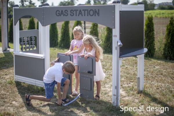 Tankstelle Spielhaus Ansicht 6