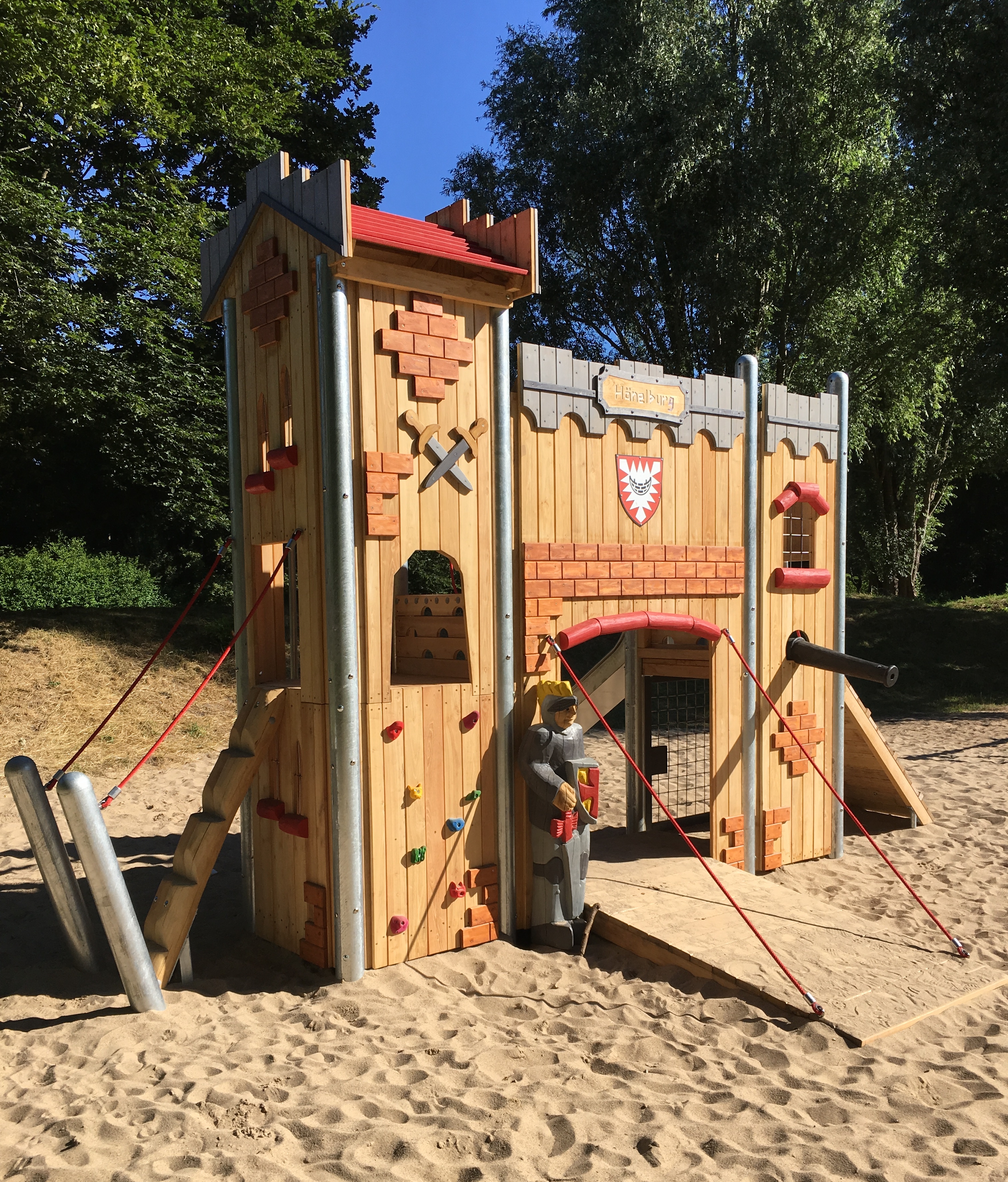 Burg-Spielanlage Einstein Ansicht 5