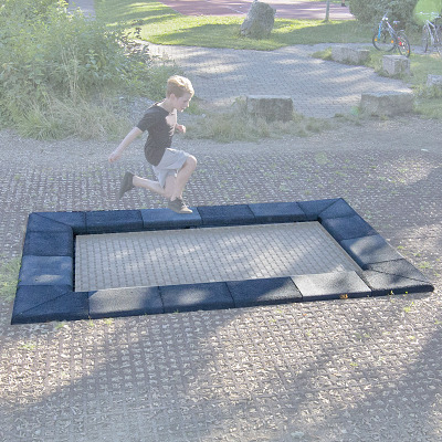 Eurotramp Fallschutzplatten-Set „Playground“ Ansicht 2