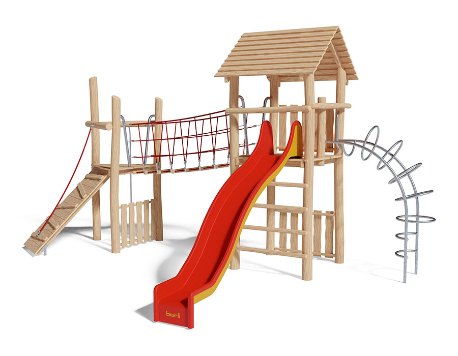Spielturm-Kombination, Bürli