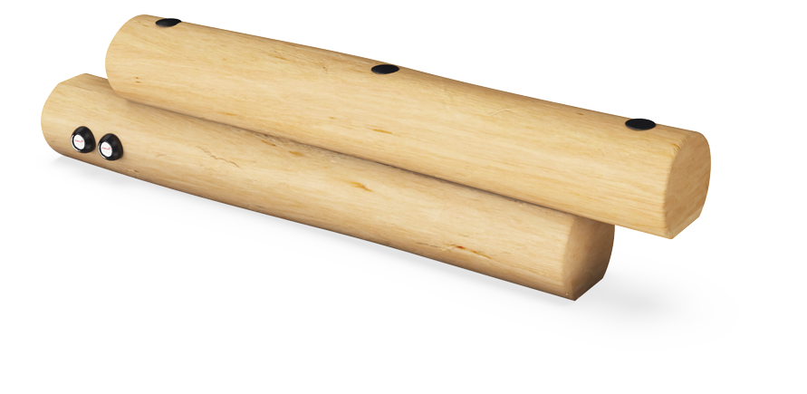 Sandkasten-Element, 1 m, Ø 14-16 cm NRO503
