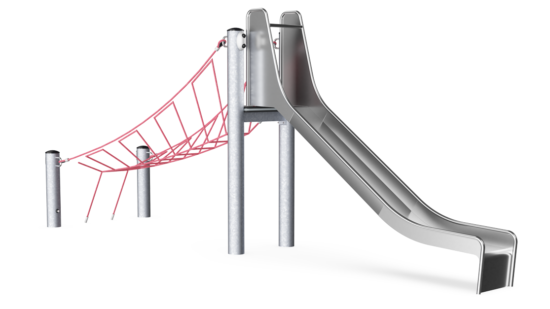 Freistehende Rutsche, 1,5 m hoch COR66900