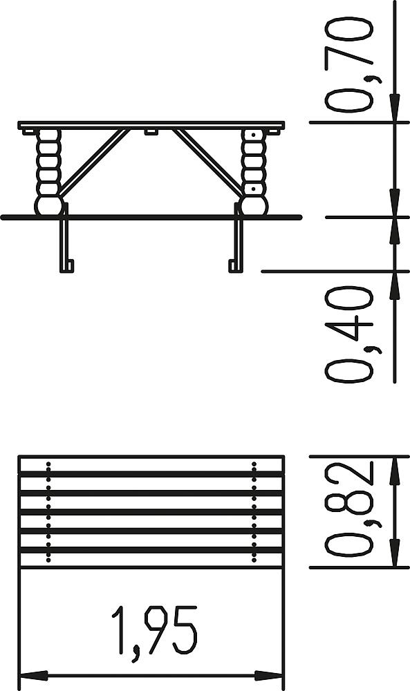 Tisch Schkeud Ansicht 4