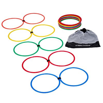 Sport-Thieme Koordinationsreifen-Set „Klett“, Sport-Thieme