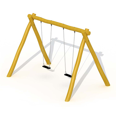 Eco-Play Doppelschaukel „Robinie“