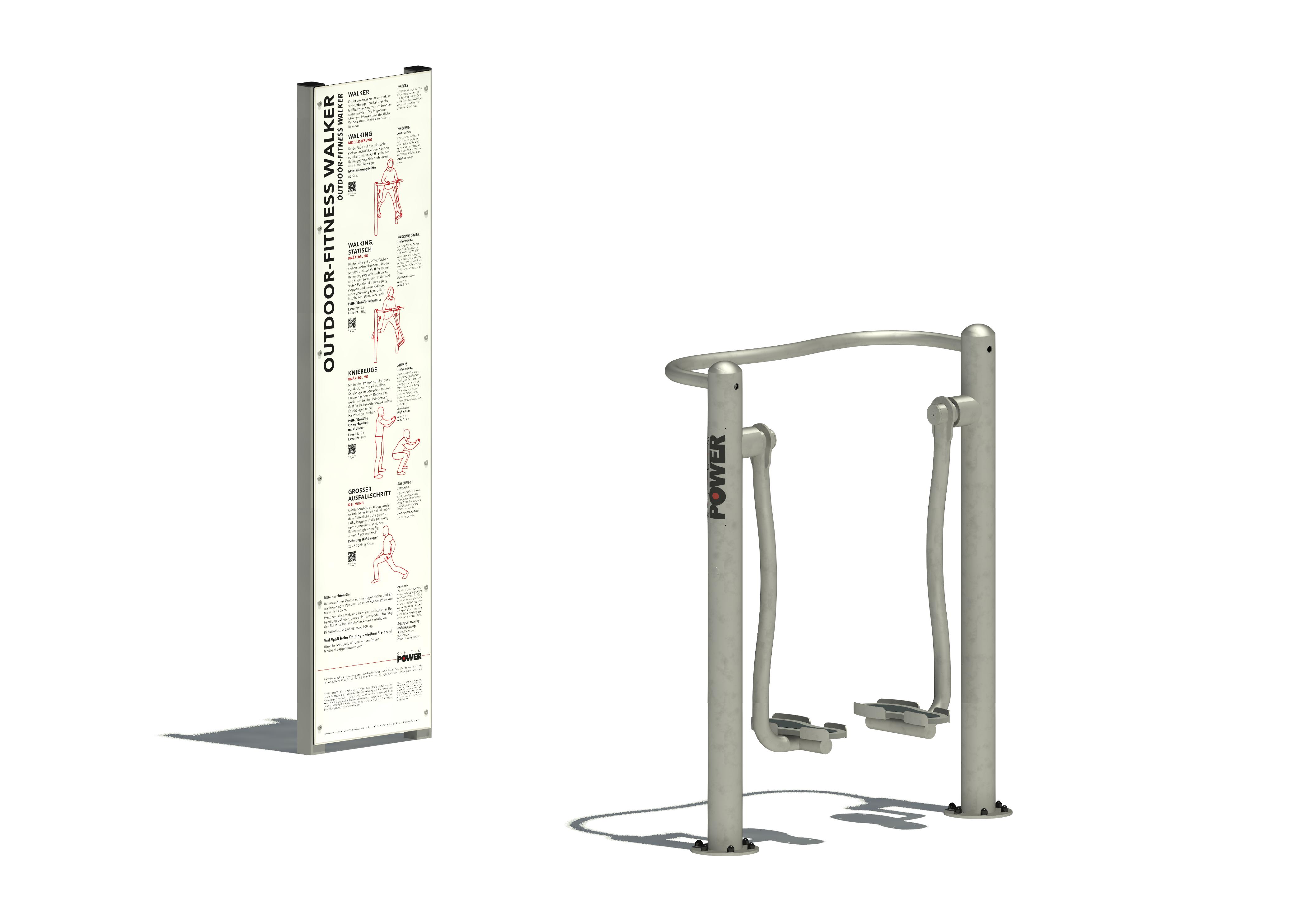 SPGM POWER® Fitness Walker