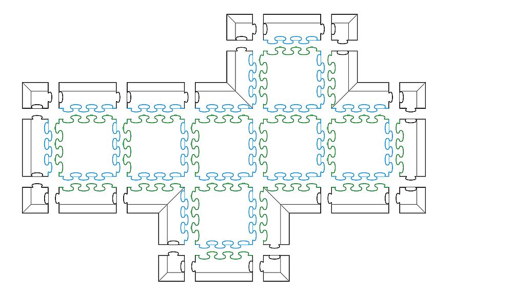 Puzzle Mat 3D ® Rennstrecke Set 2 Ansicht 6