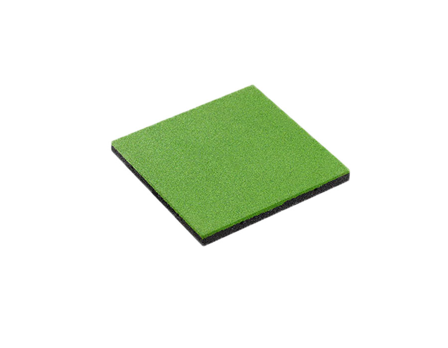 Vollgummiplatte Royal 80 mm grün, Fallhöhe bis 220 cm