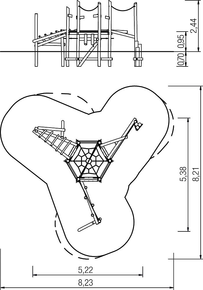 Balancierparcours Svea Ansicht 6