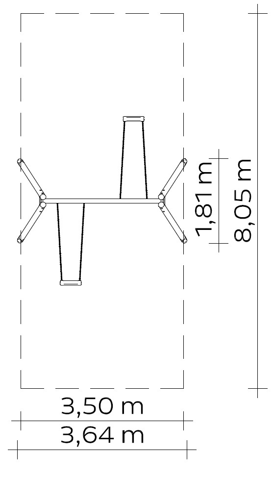 Standardschaukel KAROLAM® (2,50) Ansicht 3