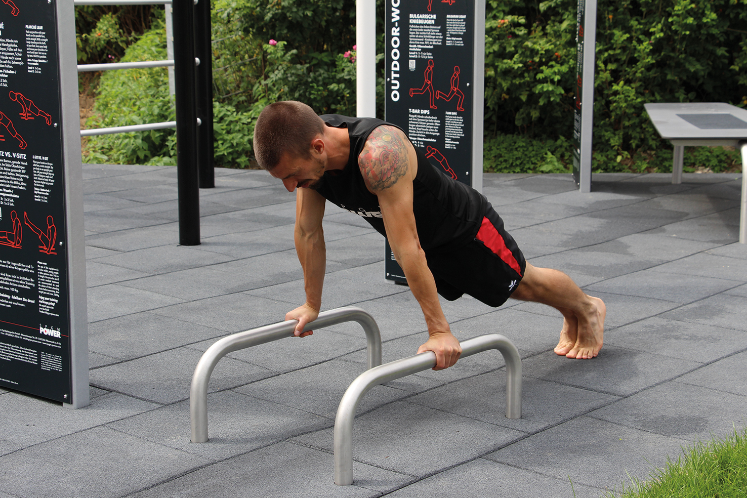 SPGM POWER® Workout Minibarren 30 Ansicht 3