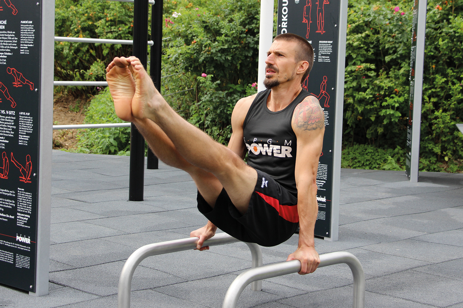 SPGM POWER® Workout Minibarren 30 Ansicht 4