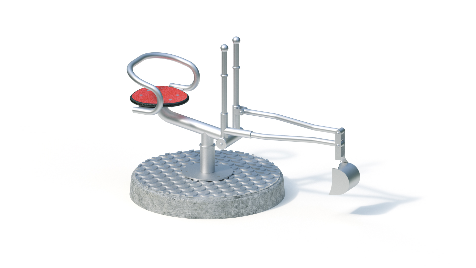 Sandbagger transportabel, mit Lehne Ansicht 2