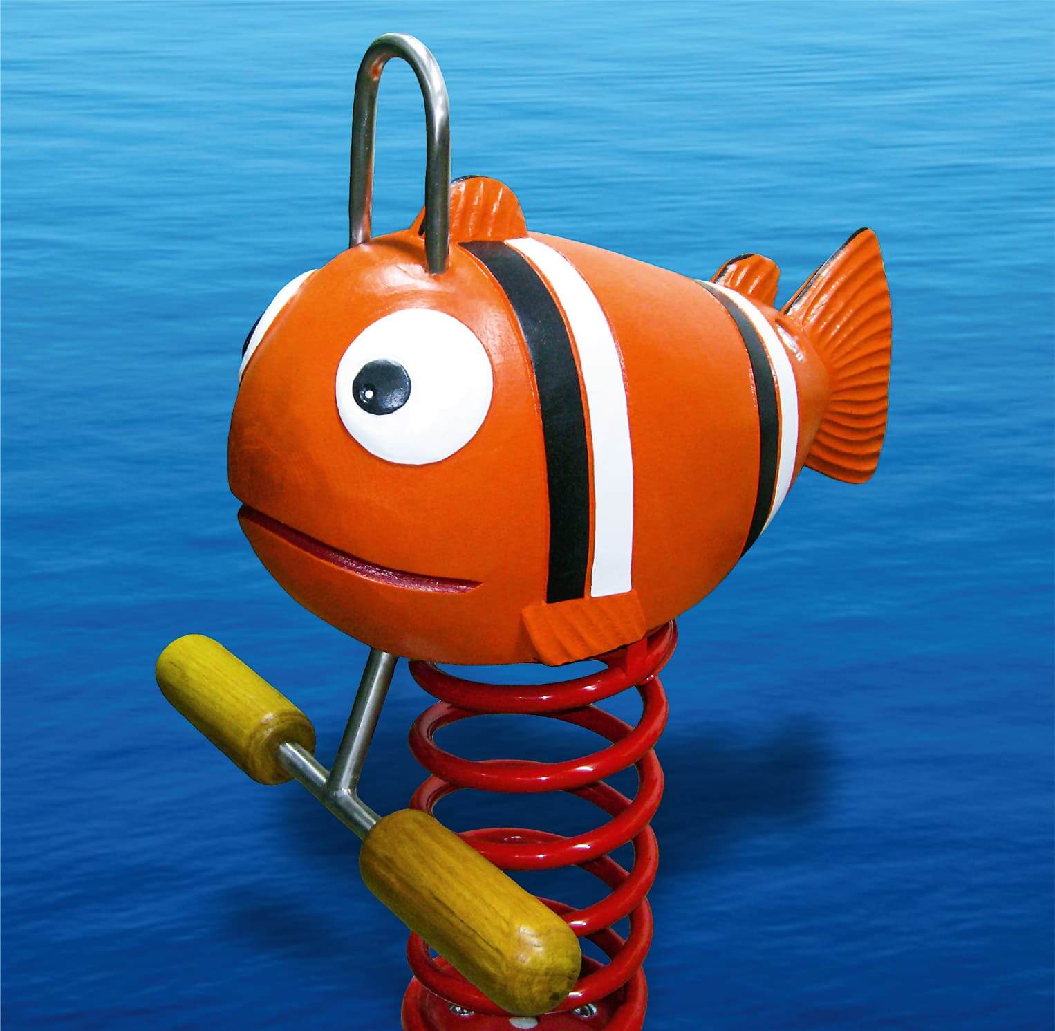 Federwippe Clownfisch Ansicht 3