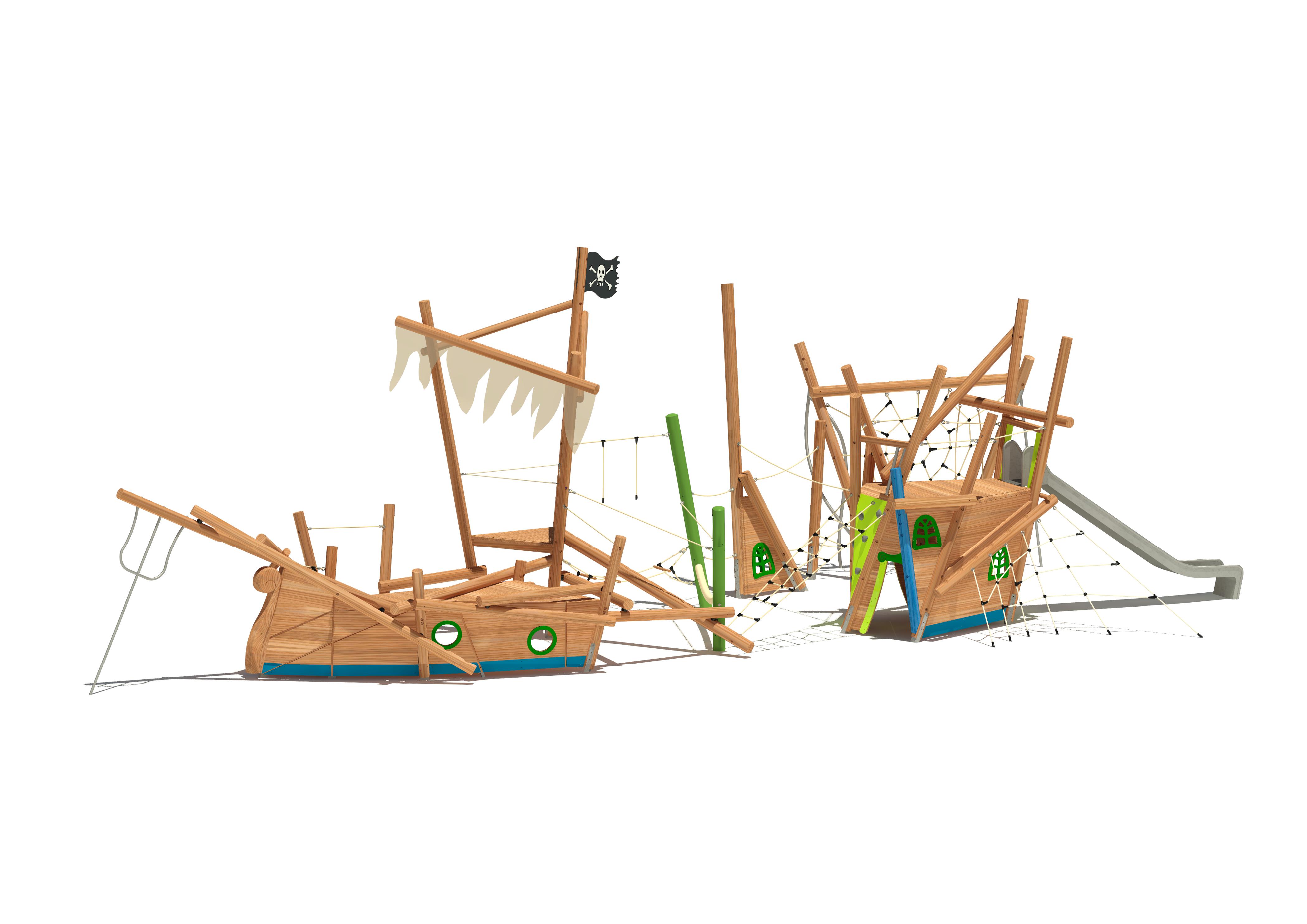 Piratenschiff Santa Clara 17700, Maier Spielplatzgeräte