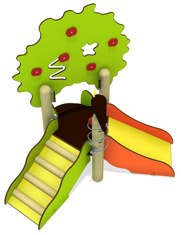 Spielanlage Apfelbaum Ansicht 4