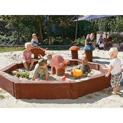 Euroflex Einfassung für Sandkasten, variabel Ansicht 3