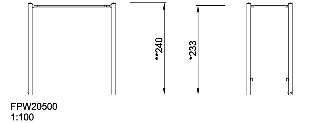 Hangelstrecke FPW205 Ansicht 5