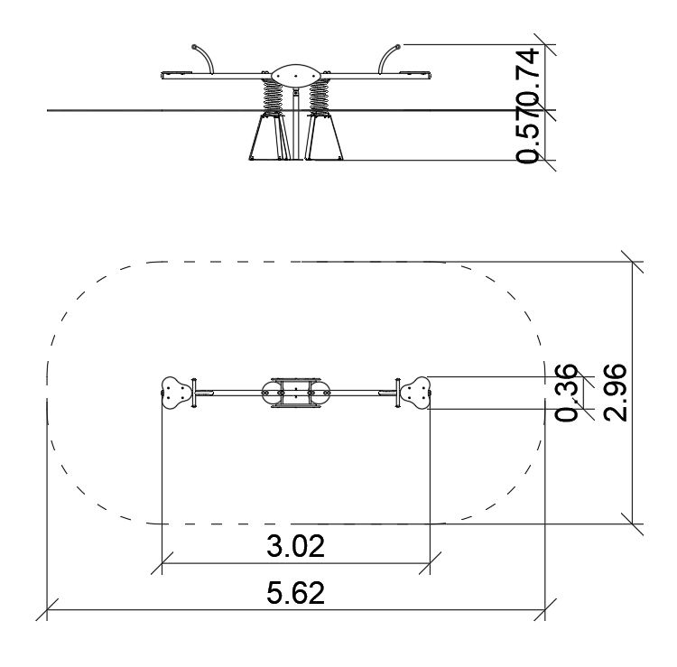 Federwippe Flox Ansicht 3